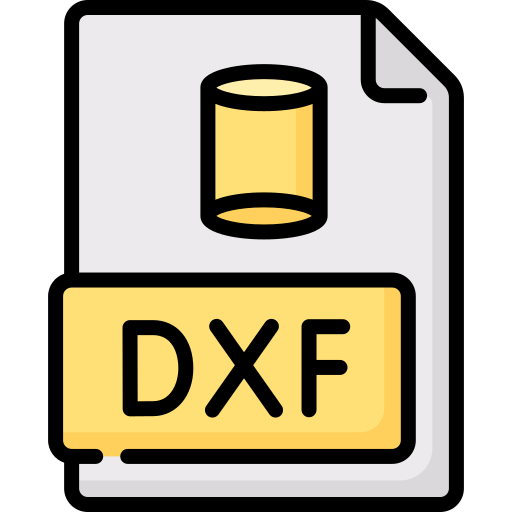 Dxf file Special Lineal color icon