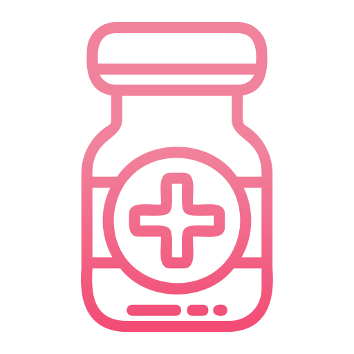 Pill Jar Generic gradient outline icon