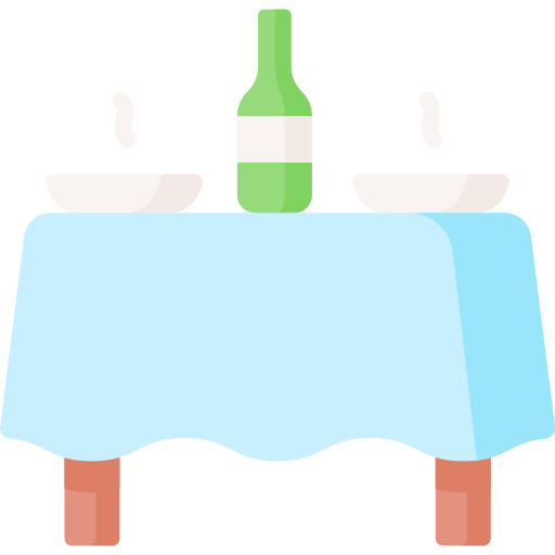 Dinner table Special Flat icon
