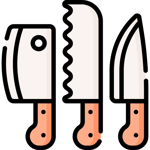 cuchillos Special Lineal color icono