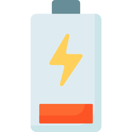 niedriger batteriestatus Special Flat icon