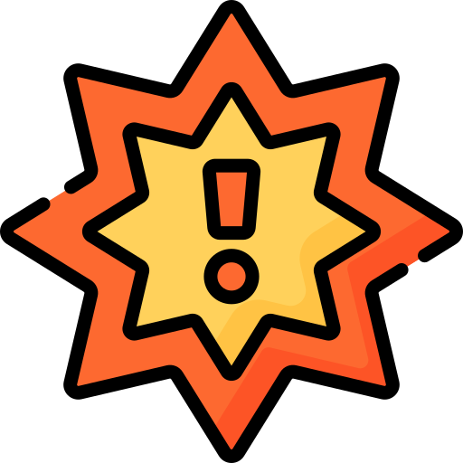 Explosion Special Lineal color icon