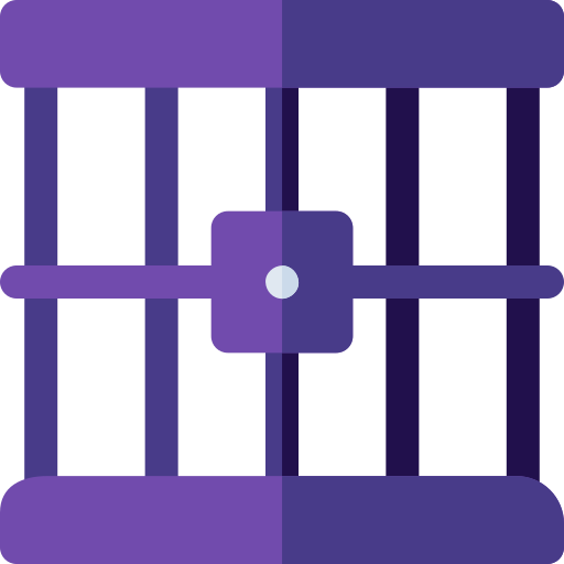 교도소 Basic Rounded Flat icon