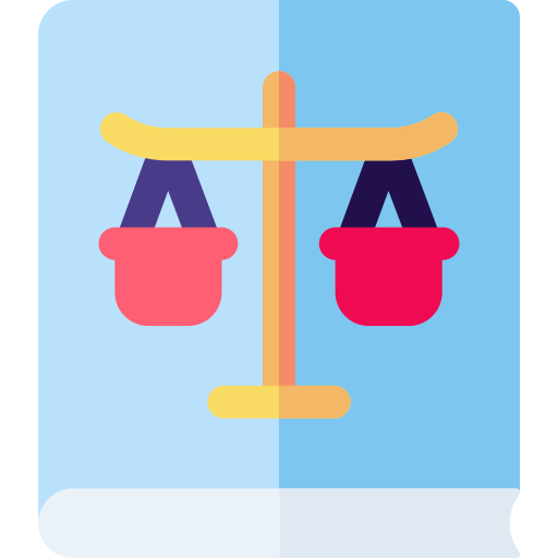 legislazione Basic Rounded Flat icona