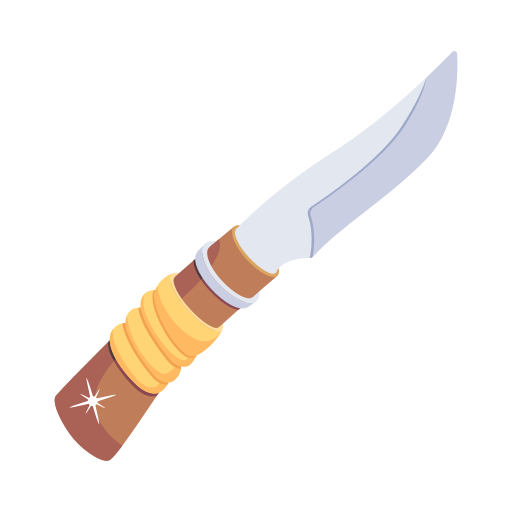 cuchillo Generic color fill icono