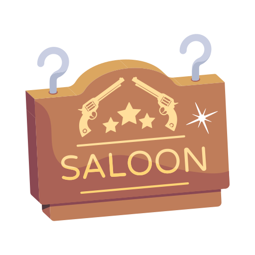 Saloon Generic color fill icon