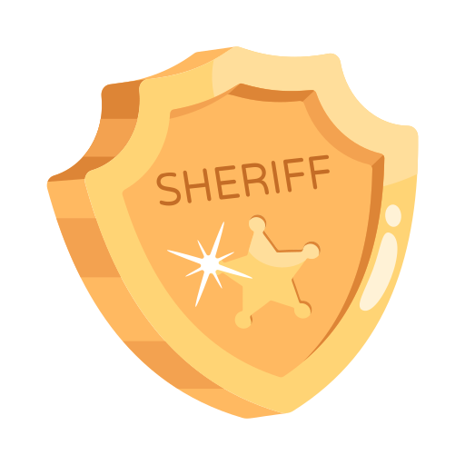 shérif Generic color fill Icône