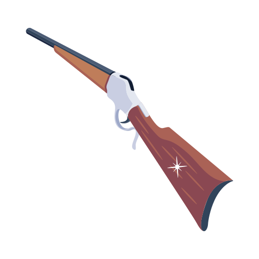 rifle Generic color fill icono