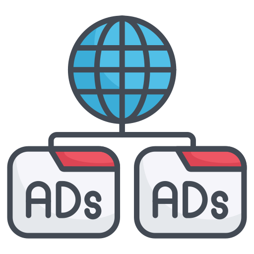 Ads Generic color lineal-color icon