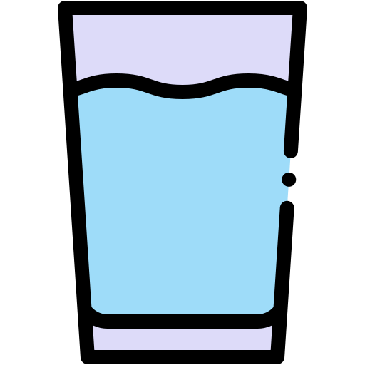 Glass of water Generic color lineal-color icon