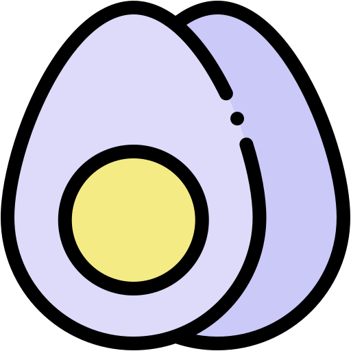 ゆで卵 Generic color lineal-color icon
