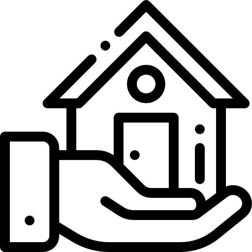 immobiliare Detailed Rounded Lineal icona