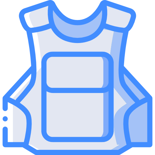 kogelvrij vest Basic Miscellany Blue icoon