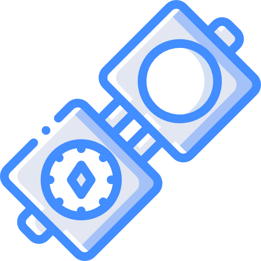 kompas Basic Miscellany Blue icoon