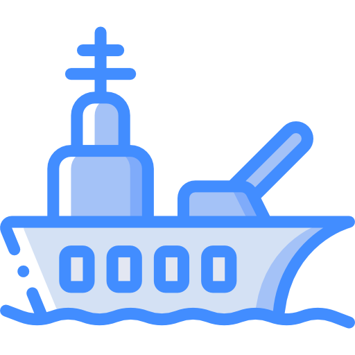 Ship Basic Miscellany Blue icon
