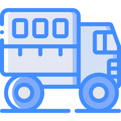 Truck Basic Miscellany Blue icon
