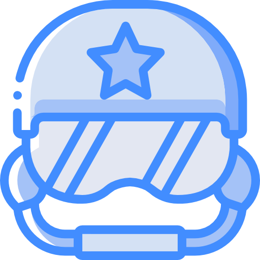 casco Basic Miscellany Blue icona