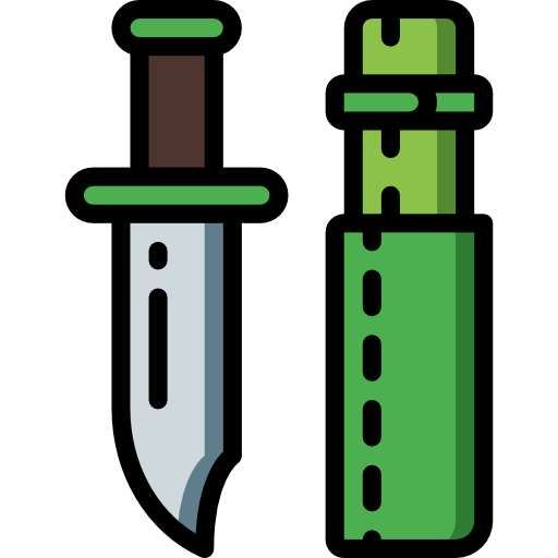 cuchillo Basic Miscellany Lineal Color icono