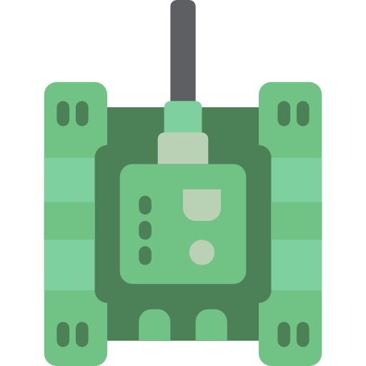 tank Basic Miscellany Flat icoon