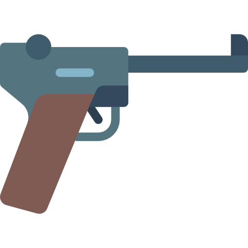 pistole Basic Miscellany Flat icon