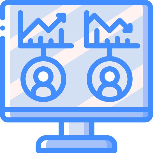 analytique Basic Miscellany Blue Icône