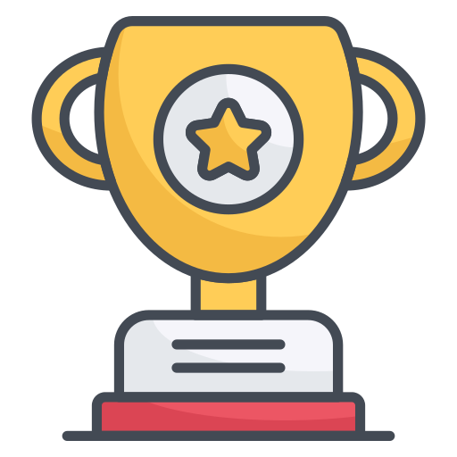 Trophy Generic color lineal-color icon