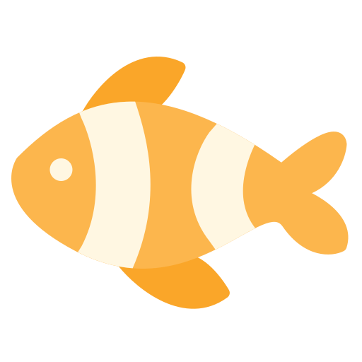 pesce pagliaccio Generic color fill icona