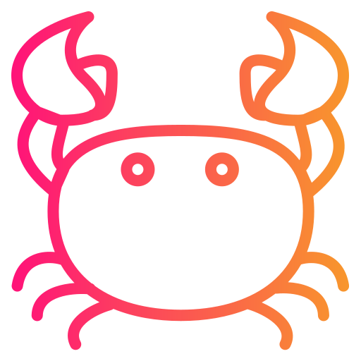 krabbe Generic gradient outline icon
