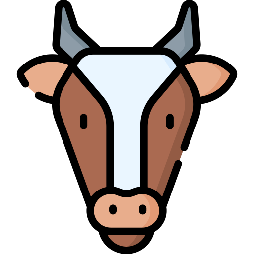 Cow Special Lineal color icon