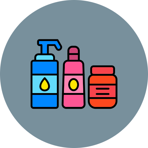 produkty toaletowe Generic color lineal-color ikona