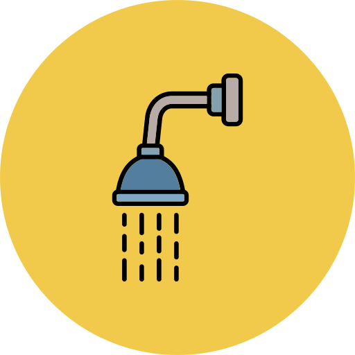 alcachofa de la ducha Generic color lineal-color icono