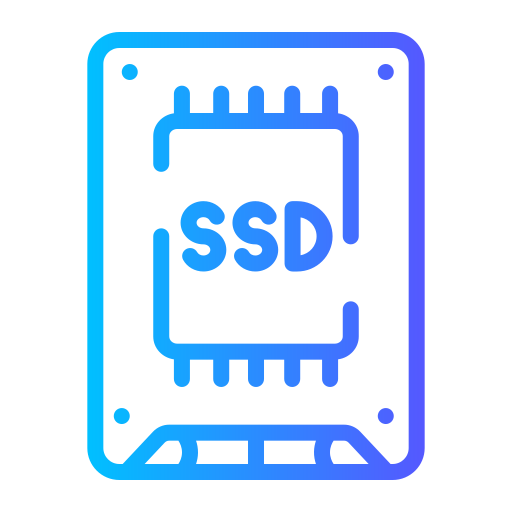 ssd card Generic gradient outline icon