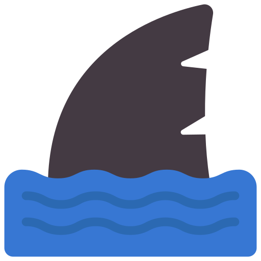 Акула Juicy Fish Flat иконка