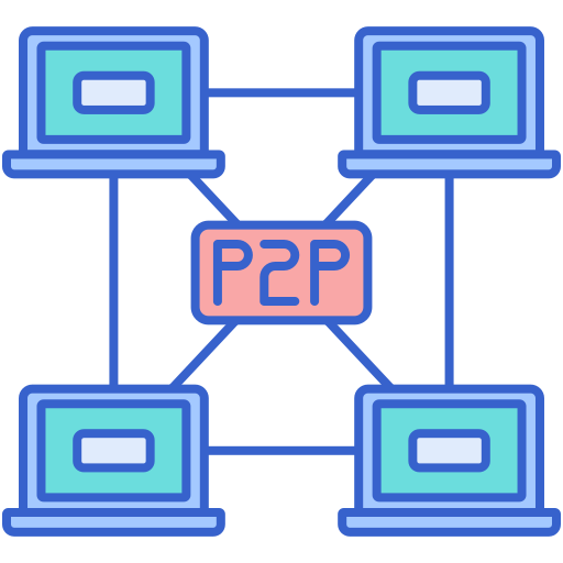 p2p Generic color lineal-color icon