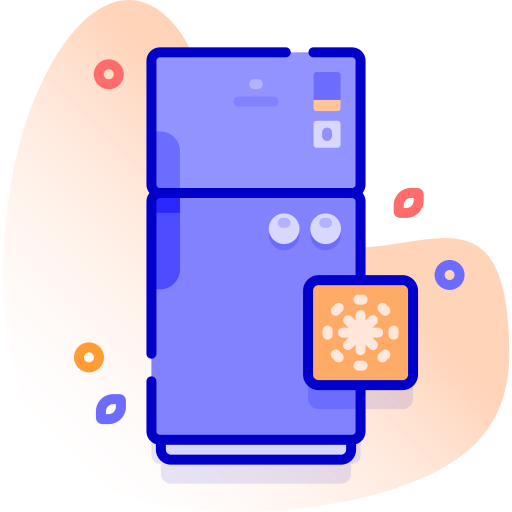 Refrigerator  Special Ungravity Lineal color icon