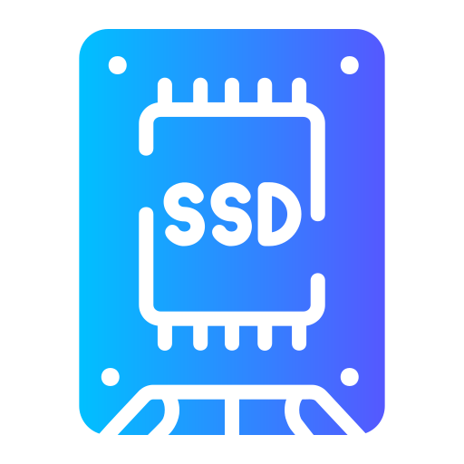 ssd-kaart Generic gradient fill icoon