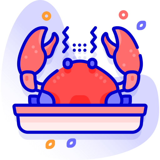 Crab Special Ungravity Lineal color icon