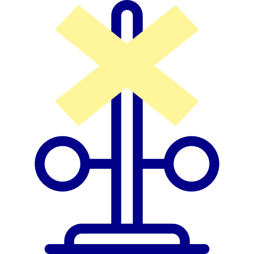 panneau de signalisation Detailed Mixed Lineal color Icône