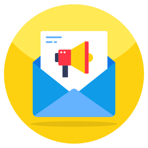 Mail advertising Generic color fill icon