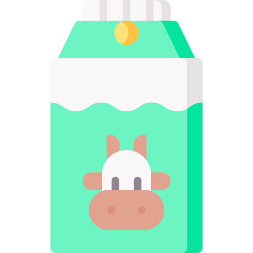 Milk Carton Special Flat icon
