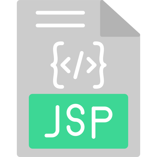 jspファイル形式 Generic color fill icon
