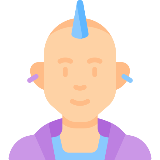 mohawk Special Flat icon