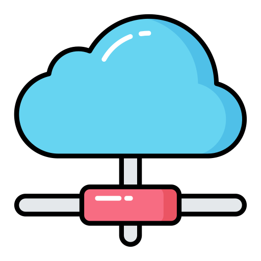 Cloud connection Generic color lineal-color icon