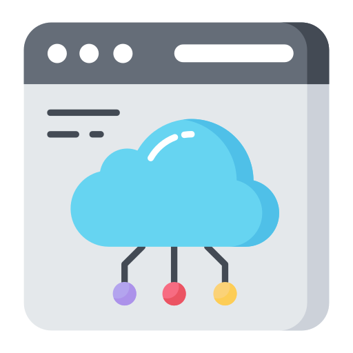 Cloud Computing Generic color fill icon