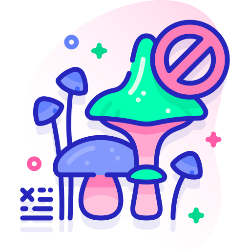 Mushroom Special Ungravity Lineal color icon