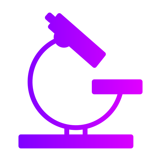 顕微鏡 Generic gradient fill icon