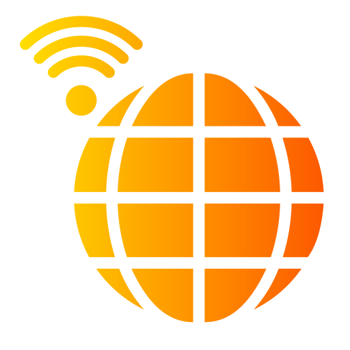Wireless Internet Generic gradient fill icon