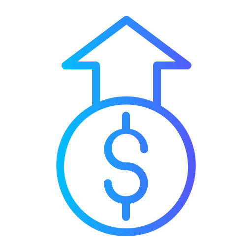Revenue Generic gradient outline icon