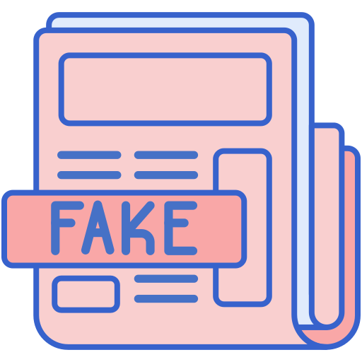 Fake news Generic color lineal-color icon