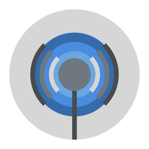 Wireless access point Generic color fill icon